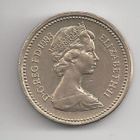 GB  1983  1 £ - pikkukuva 2