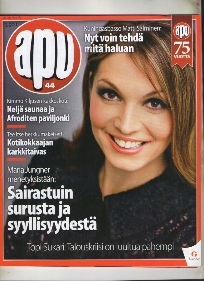 Apu n:o 44 2008 Maria Junger. Jukka. Matti. Jenni-Juulia. Ki