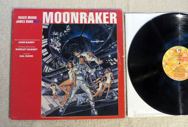 JOHN BARRY: Moonraker LP (Soundtrack)  James Bond