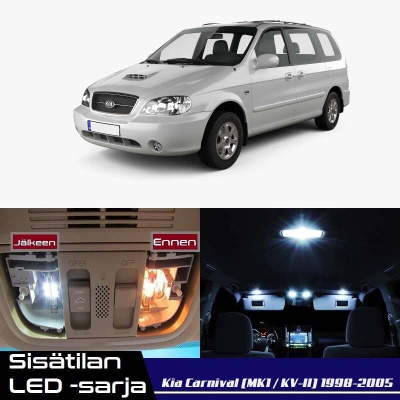 Kia Carnival (KV-II) Sisätilan LED-sarja 15-osai