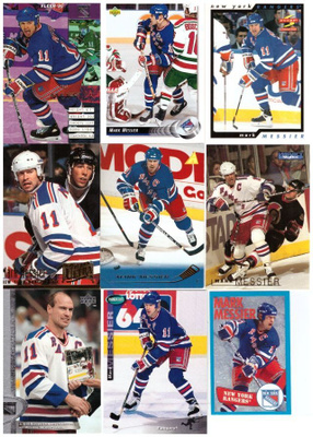 9 x MARK MESSIER New York Rangers (b)