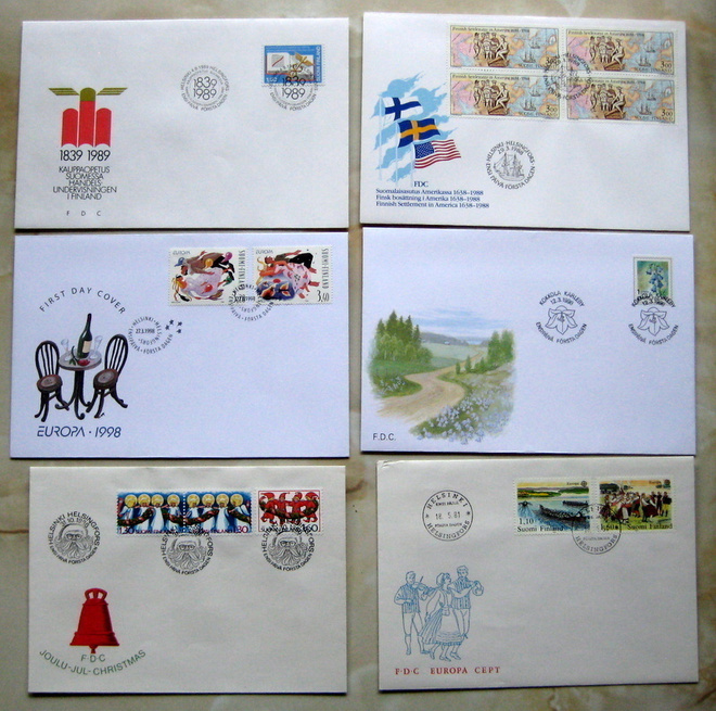 FDC-kuoret 6 kpl(78)470
