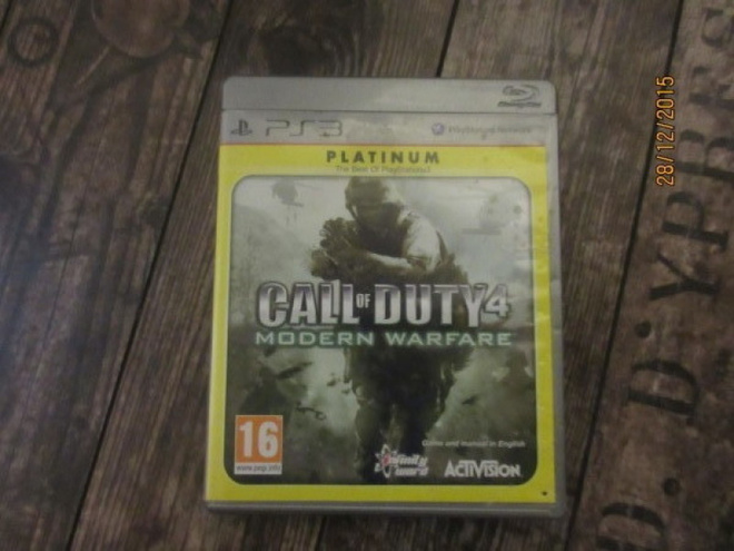 PS3 Call of Duty 4 - Modern Warfare CIB