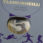 Suomi 5 € 2016 Urheilurahat - Yleisurheilu, Proof - pikkukuva 1