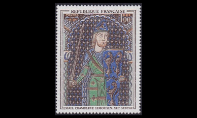 Ranska 1487 ** Emalitaidetta (1964)