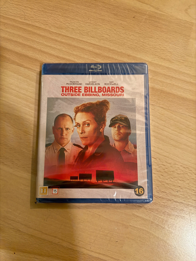 Three Billboards Outside Ebbing, Missouri  Blu-ray