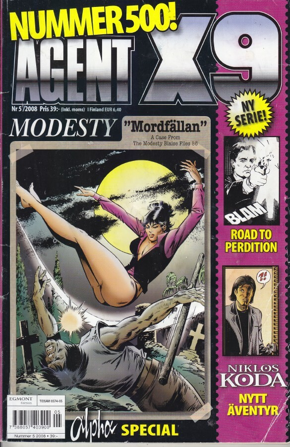 Agent X9 Nr.5/2008 Blaise Koda RoadToPerdition