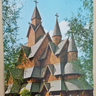 Telemark, Heddal, sauvakirkko v. 1250, p. 1966 Suomeen - pikkukuva 1
