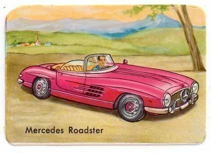 PZB 1343 / AUTONELKKU: Mercedes Roadster.