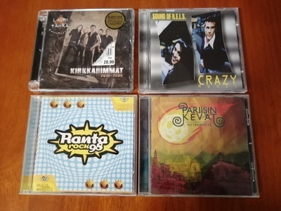 Cd levyjä kotimaista