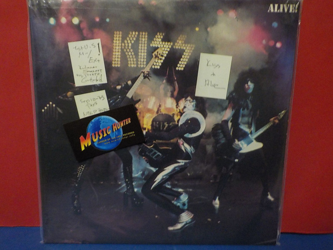 KISS - ALIVE 1ST U.S SEP 10 -75 PRESS M-/EX+ LP