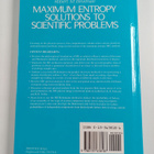 R. M. Bevensee : Maximum entropy solutions to scientific ... - pikkukuva 2