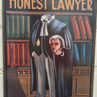 The Honest Lawyer Pub England pieni kyltti - pikkukuva 1