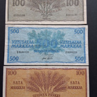 Setelit vuosilta 1955, 1956 ja 1957 Pikahuutona, kts! - pikkukuva 1