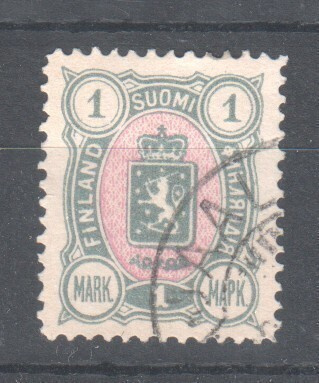 1889 1 mk merkki (4 )