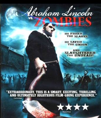 ABRAHAM LINCOLN VS. ZOMBIES BLU RAY