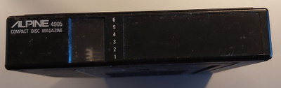 ALPINE 4905 COMPACT DISC MAGAZINE 6-Disc