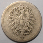 Saksa. 10 pfennig 1876A. - pikkukuva 2
