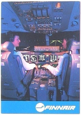 Finnair Ohjaamo postikortti