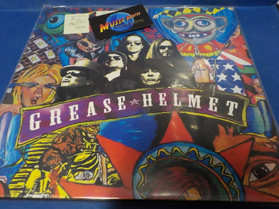 GREASE HELMET - S/T EU 2012 PAINOS M-/M- LP