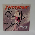THUNDER - THE THRILL OF IT ALL PROMOKORTTI + NIMMARIT - pikkukuva 2