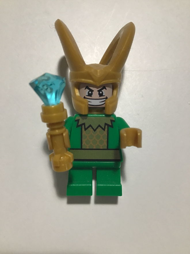 Lego minifiguuri - Loki - Short Legs