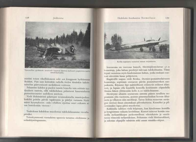 Luukkanen,Eino: Hävittäjälentäjänä kahdessa sodassa, WS 1955