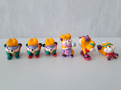 Keräilyyn: Ferreron Kinder figuureja