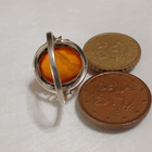 Vintage Hopea Meripihka sormus baltic amber - pikkukuva 3