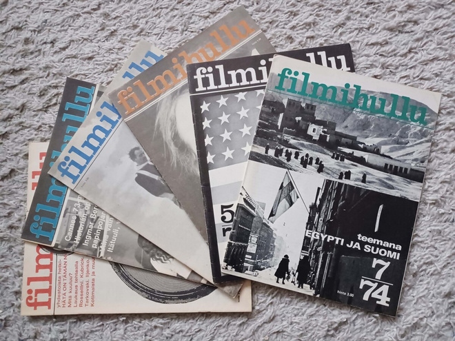 Filmihullu-lehtiä 1973-74 6 kpl