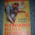 Hälli: Sopimatonta kuolla yliopistolla 1943 - pikkukuva 1