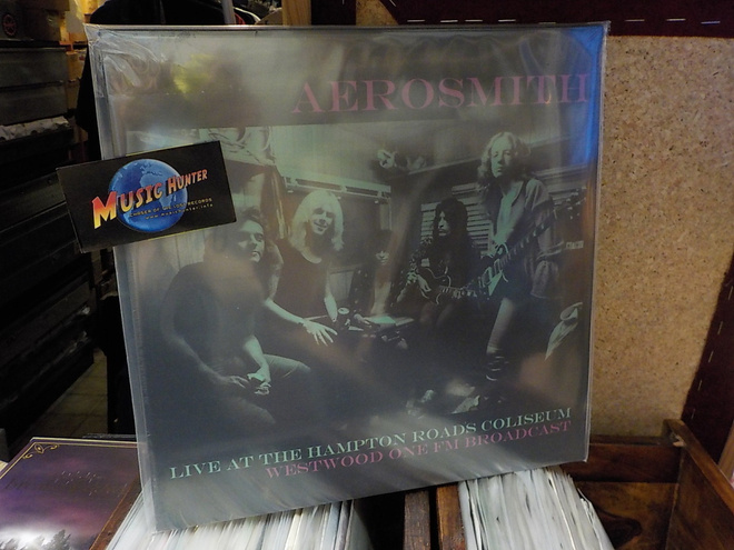 AEROSMITH - LIVE AT THE HAMPTON ROADS COLISEUM UUSI 2LP