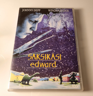 Saksikäsi Edward (Johnny Depp, ohj. Tim Burton) suomidvd