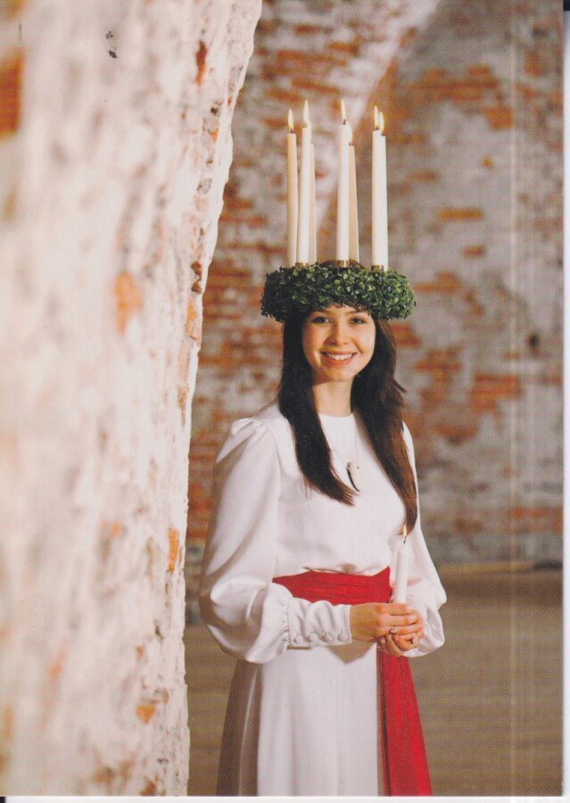 Finlands Lucia neito 2008 Sonja Sjöblom.  e108