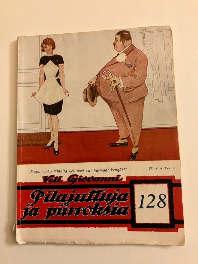 Veli Giovanni : Pilajuttuja ja piirroksia 128