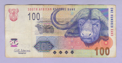Etelä-Afrikka 100 Rand v.2009 P-131b