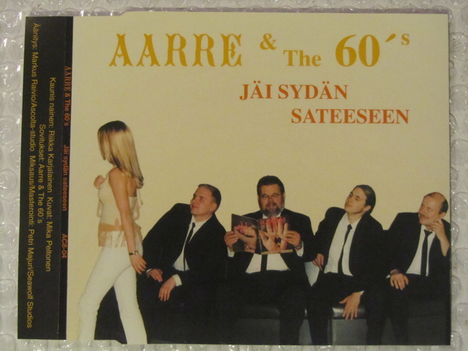 Aarre & The 60's • Jäi sydän sateeseen CD Maxi-Single