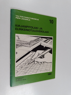 Kirjanpitolaki ja elinkeinotuloverolaki