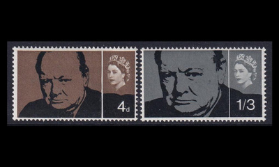 Iso-Britannia 384-5x ** Winston Churchill (1965)