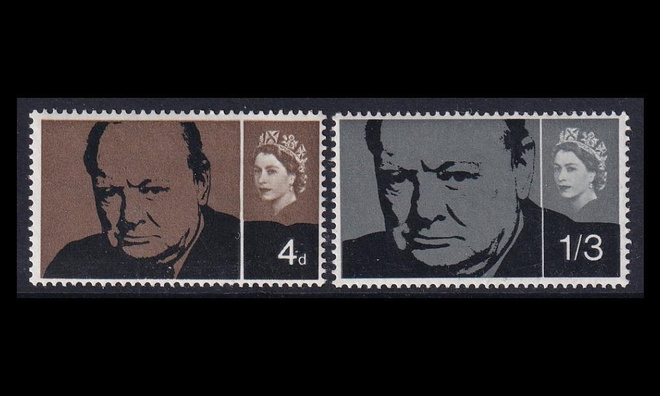 Iso-Britannia 384-5x ** Winston Churchill (1965)