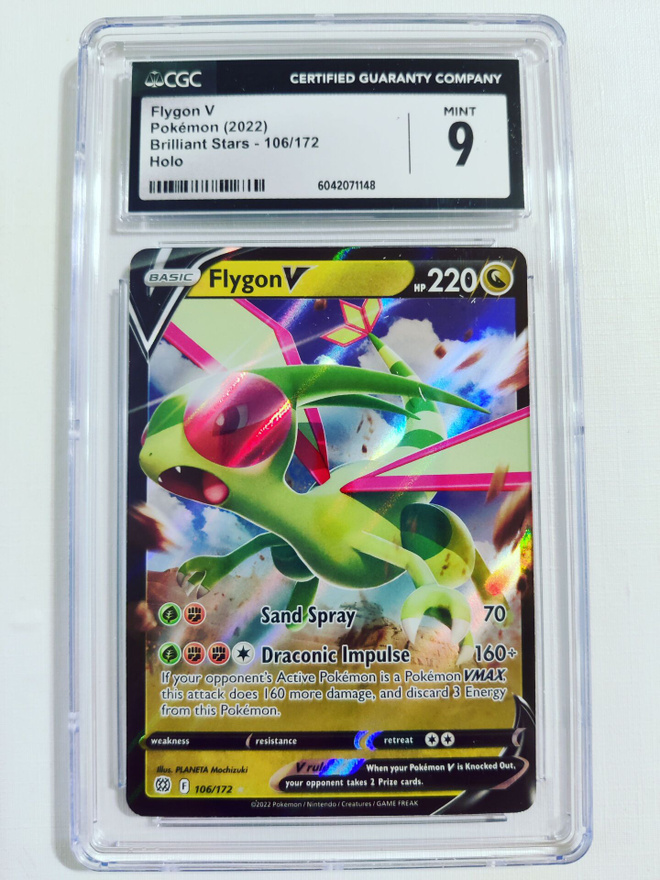 Flygon V - Brilliant Stars 106/172 Holo CGC 9