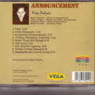 cd, Mika Pohjola - Announcement [jazz] - pikkukuva 2