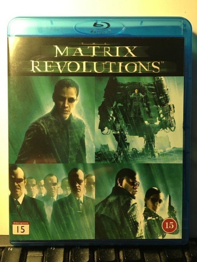 MATRIX REVOLUTIONS, BluRay, Wachovski Bros., Reeves