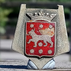 Hopeinen, Leimalla K - 6. Halakisija - 29 mm. - pikkukuva 2