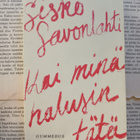 Sisko Savonlahti - Kai minä halusin tätä (pokkari) - pikkukuva 1