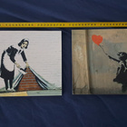 Banksy puulaatat/tiilet  20x28x3  2xkpl - pikkukuva 3