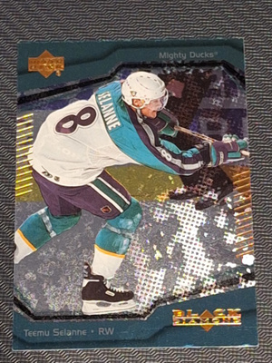 2000-01 Black Diamond #2 Teemu Selanne Ducks