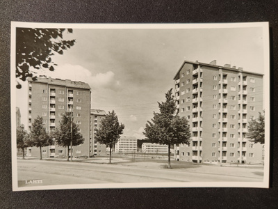 VANHA Postikortti Lahti 1950-l Alkup.Mallikappale