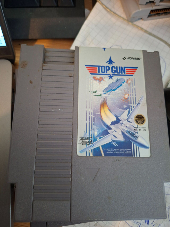 NES Top Gun USA