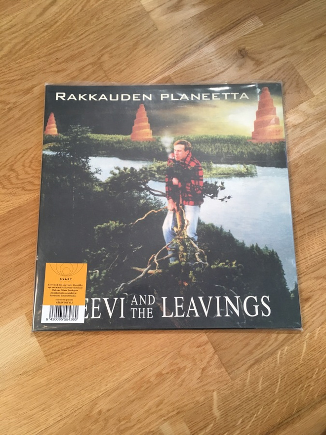 Leevi And The Leavings – Rakkauden planeetta LP (Oranssi)